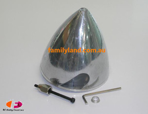 RC revolution SPINNER, ALUMINIUM, 4.00"/ 102mm 2 BLADE