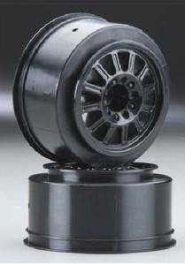 Jconcepts 3321B Rulux - Slash Front Wheel Black (2pcs) 1/10 Jconcepts 3321B Rulux - Slash Front Wheel Black (2pcs) 1/10