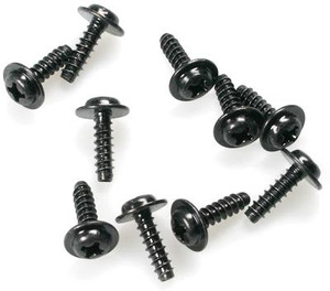 Robitronic 24561 Flanged Head Tapping Screw M3x10mm (10)