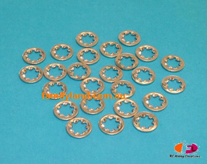 Duratech HP0433 3mm Shakeproof Washers - Pk.25
