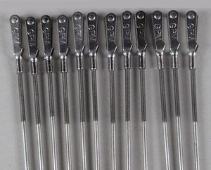 Great Planes Q3783 2-56 Steel Clevis w/12" (305mm) Pushrod (1pc) Great Planes Q3783 2-56 Steel Clevis w/12" (305mm) Pushrod (1pc)