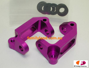 Colt M1174 Alu. Steering Hub Carrier Left/Right (Blue colour) Colt M1174 Alu. Steering Hub Carrier Left/Right (Blue colour)