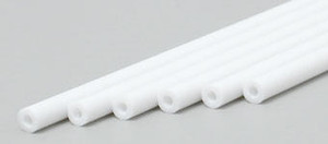 Evergreen 226 3/16" Round Tube - Strip Styrene (.188" Dia.)/4pcs Evergreen 226 3/16" Round Tube - Strip Styrene (.188" Dia.)/4pcs