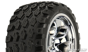 Proline 1136-11 Dirt Hawg 2.8" Tire w/Chrome Wheel (2pcs) 1/10 Proline 1136-11 Dirt Hawg 2.8" Tire w/Chrome Wheel (2pcs) 1/10