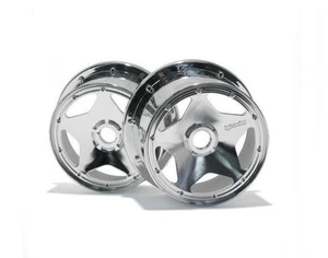 HPI 3224 SUPER STAR WHEEL SHINY CHROME (120x60mm/2pcs) 1/5