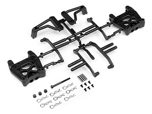 HPI 105312 SHOCK TOWER/BODY MOUNT/ROLL BAR SET (Savage XS)