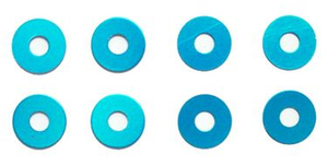 Tamiya 53646 Wheel Spacer (Blue/8pcs)