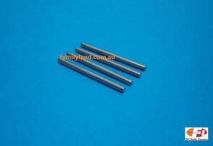 HBX 12022  REAR UPPER SUSPENSION HINGE PINS 2.5x38mm (4P)