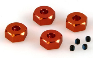 Helion HLNA0178 Wheel Hex Set, Aluminum, (Dominus)