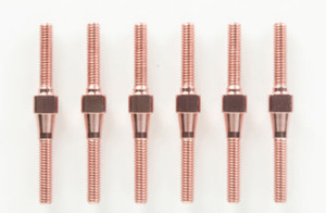 Tamiya 40508 GB-01 Aluminum Turnbuckle Shaft - 2.6x29mm (Pink/ 6pcs) Tamiya 40508 GB-01 Aluminum Turnbuckle Shaft - 2.6x29mm (Pink/ 6pcs)
