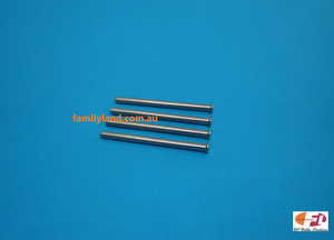 HBX 12023 REAR LOWER SUSPENSION HINGE PINS 2.5x37.6mm (4pcs)