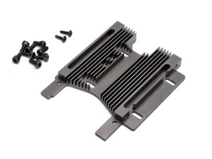 HPI 102359 HD HEATSINK MOTOR PLATE 10mm (7075S/GRAY)
