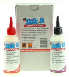 STIKIT 5528030  5-MIN EPOXY (100g) 