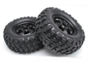 HBX KB-65009 Rear Wheel Complete Off-Road (2pcs) 1/10