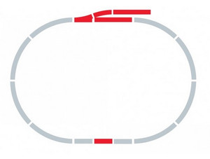 Hornby R8221 Track Extension Pack A Hornby R8221 Track Extension Pack A