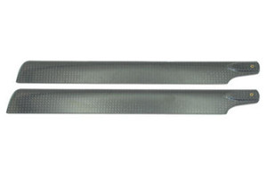 Ares AZSZ2329CF Carbon Fiber Main Blade Set: Optim 300 CP