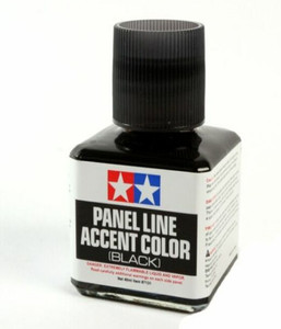Tamiya 87131 Panel Line Accent Color - Black 40ml Tamiya 87131 Panel Line Accent Color - Black 40ml