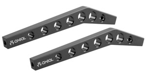 Axial AX30469 Machined Hi-Clearance Links - Grey (2pcs) Axial AX30469 Machined Hi-Clearance Links - Grey (2pcs)