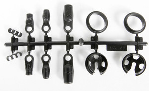 Axial AX31032 Big Bore Shock Parts and Rod Ends (16mm) 