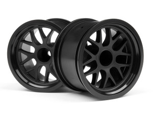 HPI 109155 BBS SPOKE WHEEL 48x34mm BLACK (14mm OFFSET/2pcs)