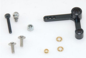 Ares AZSZ2387AL ALUMINUM TAIL ROTOR PITCH ARM SET: OPTIM 300 CP  Ares AZSZ2387AL ALUMINUM TAIL ROTOR PITCH ARM SET: OPTIM 300 CP