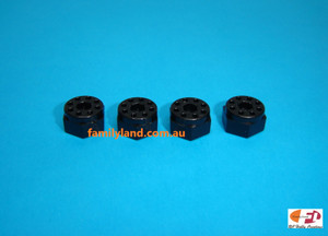 HBX 16037 WHEEL HEX.(TRUGGY/MONSTER TRUCK) 