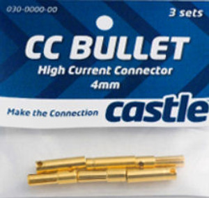 Castle Creations CSECCBUL43 High Current Connector 4mm 