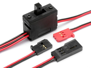 HPI 80579 RECEIVER SWITCH (Includes Receiver Battery Charge Connector)