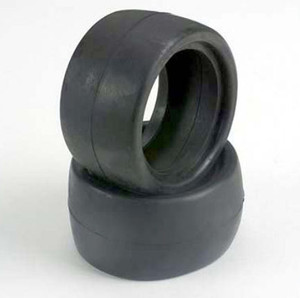 Traxxas 3470 Tires, street slicks (rear) (2) 2.2" Super 1/10( Required Tamiya 53203)