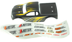 HBX 85981 TRUCK BODY ( YELLOW) w/BODY DECAL 1/18