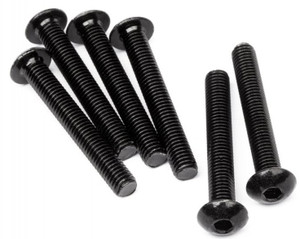 HPI 94761 BUTTON HEAD SCREW M5x35mm (HEX SOCKET/6pcs)