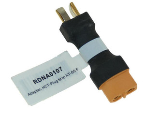 Radient RDNA0107 ADAPTOR MALE HCT (DEANS) PLUG TO XT-60 FEMALE 