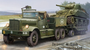 Merit 63502 M19 US Army Tank Transporter Soft Top Cab 1/35