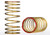 Speedline 2201GO1 Progressive 2 Levels Springs Hard 30mm (2pcs/ Champagne Gold)