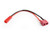 TornadoRC TRC-7003B JST Female Connector to Deans Female Plug 20awg 10cm 0.08 wire