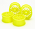 Tamiya 54852 24mm Med-Narrow 18-Spoke Wheels (Offset 0, Fluorescent Yellow, 4pcs) 1/10