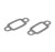 Losi LOSR5031 Exhaust Gasket (2) suit Losi 26cc