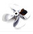 Integy 32463 Zinc Metal 55mm 4-Blade Counter Rotate Propeller 4mm Shaft for RC Boat 