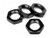 HPI 67492 17mm Wheel Nut (Black/4pcs)