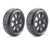 Louise 3190SB B-ROCKET Buggy Tire Set - Mounted - Soft - Black Spoke Wheels - Hex 17mm 1/8