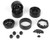HPI 160841 CS-10 Beadlock Wheel 1.2in (Black/4pcs) 1/18