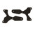 Team Associated 81532 RC8B4 FT Front Lower Sus Arm Inserts, carbon fiber, 2.0 mm