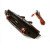 Integy 28031BLACK Realistic Rear Alloy Bumper with LED for Traxxas TRX-4 w/43mm Mount (TRX 8236)