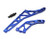 Integy 32401BLUE Rear Chassis Braces Pair for Losi DBXL-E 2.0 4WD 1/5 Scale