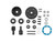 Team Associated 92557 RC10B84 LTC Metal Differential Set, Front And Rear