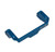 Team Associated 92456 RC10B7 FT One-Piece Servo Mount, blue aluminum