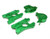 Integy 25502GREEN Alloy Center Diff Mount Set for Losi 5ive-T (LOSB2545)