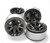 Integy 26613GUN 1.9 Size Billet Machined Alloy 8-Spoke Wheel(4) High Mass Type for Scale Crawler