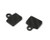Integy 33670 Carbon Fiber Front Brake Pads (2pcs) for Losi 1/4 Promoto-MX Motorcycle (LOS-2299)