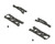 Arrma 330808 Rear Suspension Arm Set A, Typhon Grom